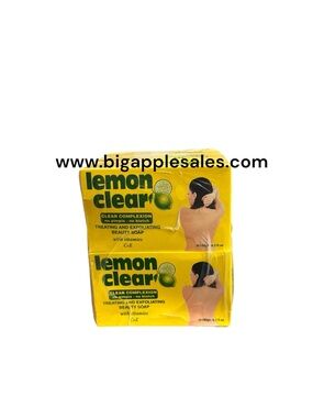 6 PACK LEMON BRIGHTENING SOAP